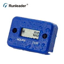 10 шт./лот) цифровой водонепроницаемый Индуктивный часомер для бензинового двигателя, мотоцикла, генератора, морского, снегохода, планера