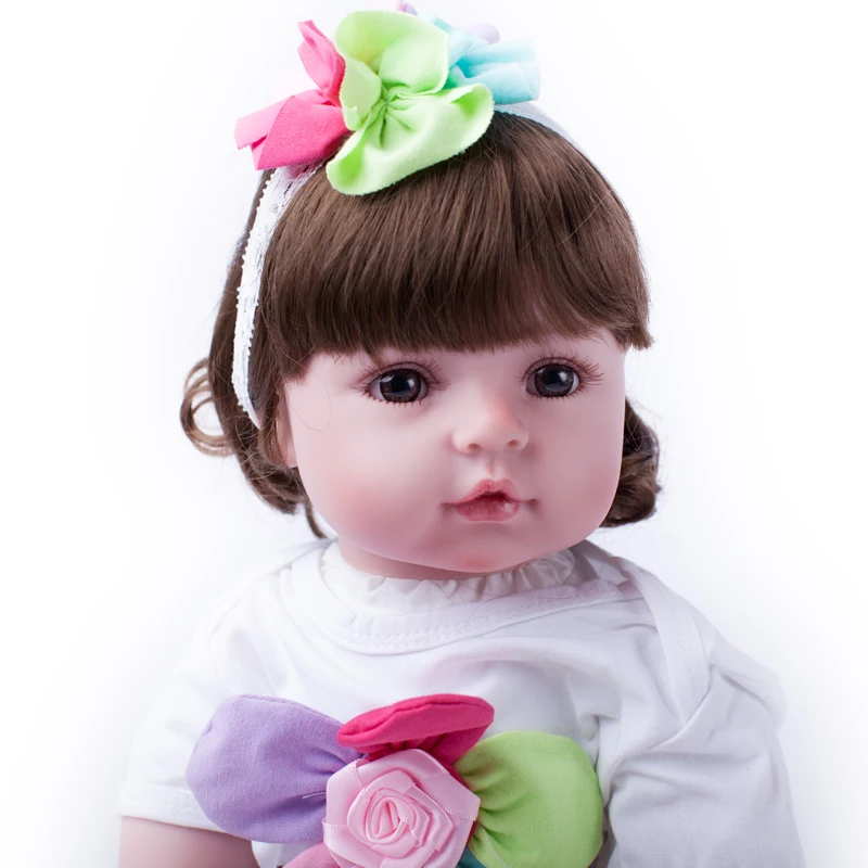 55 см мягкая силиконовая кукла-младенец, кукла принцессы, игрушка для новорожденной девочки, коллекционная кукла принцессы для малышей, подарок на день рождения, год