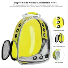 Дышащая Сумка-переноска для собак на открытом воздухе, походов и кемпинга. Прозрачная Сумка-переноска для собак и кошек