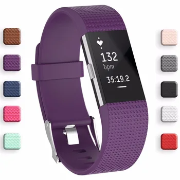 

Best price Wristband Wrist Strap Smart Watch Band Strap Soft Watchband Replacement Smartwatch Band For Fitbit Charge 2 bracelet