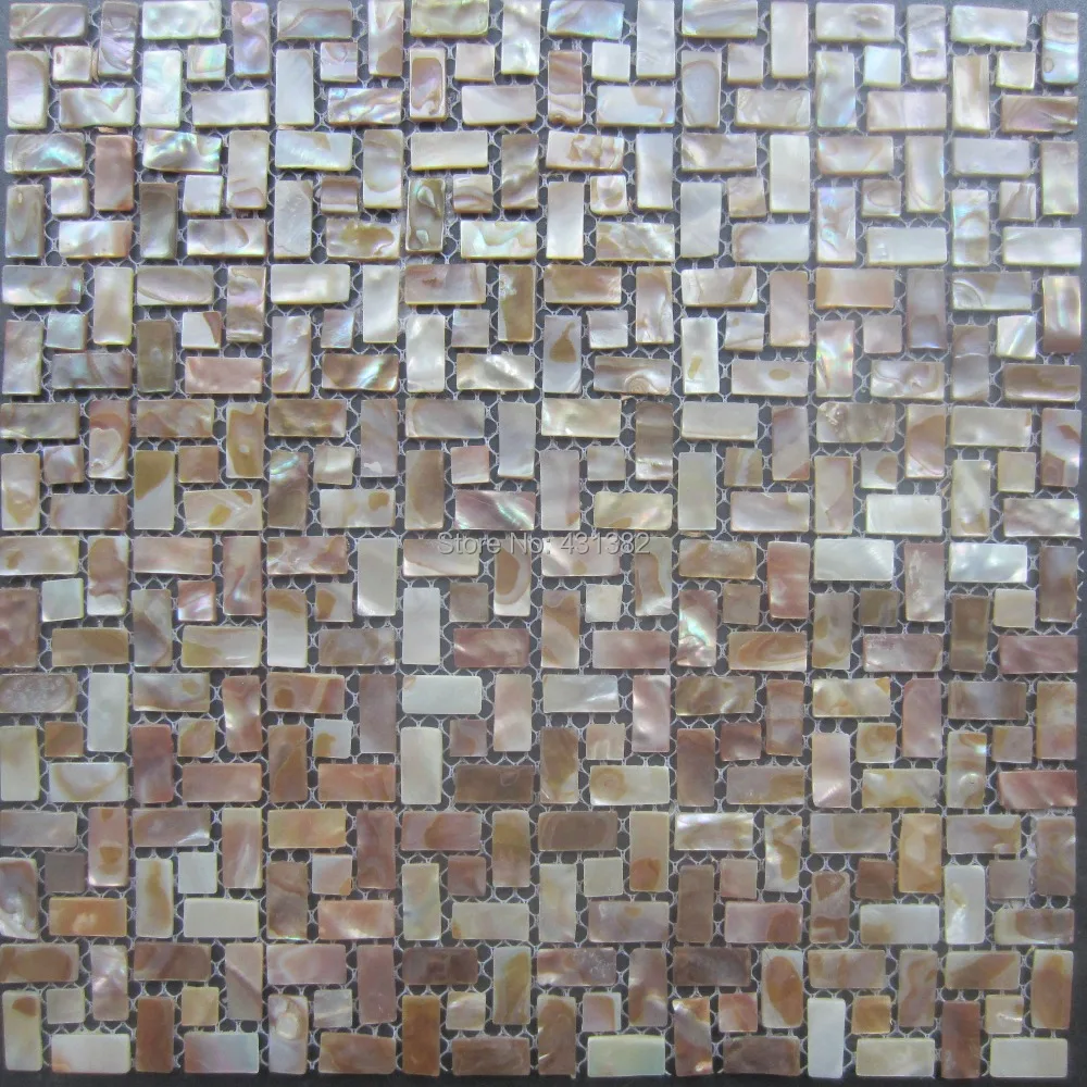 Beste Shell moza iuml;ek tegel; parelmoer tegels; keuken backsplash tegels, achtergrond muur moza iuml;eken tegel behang