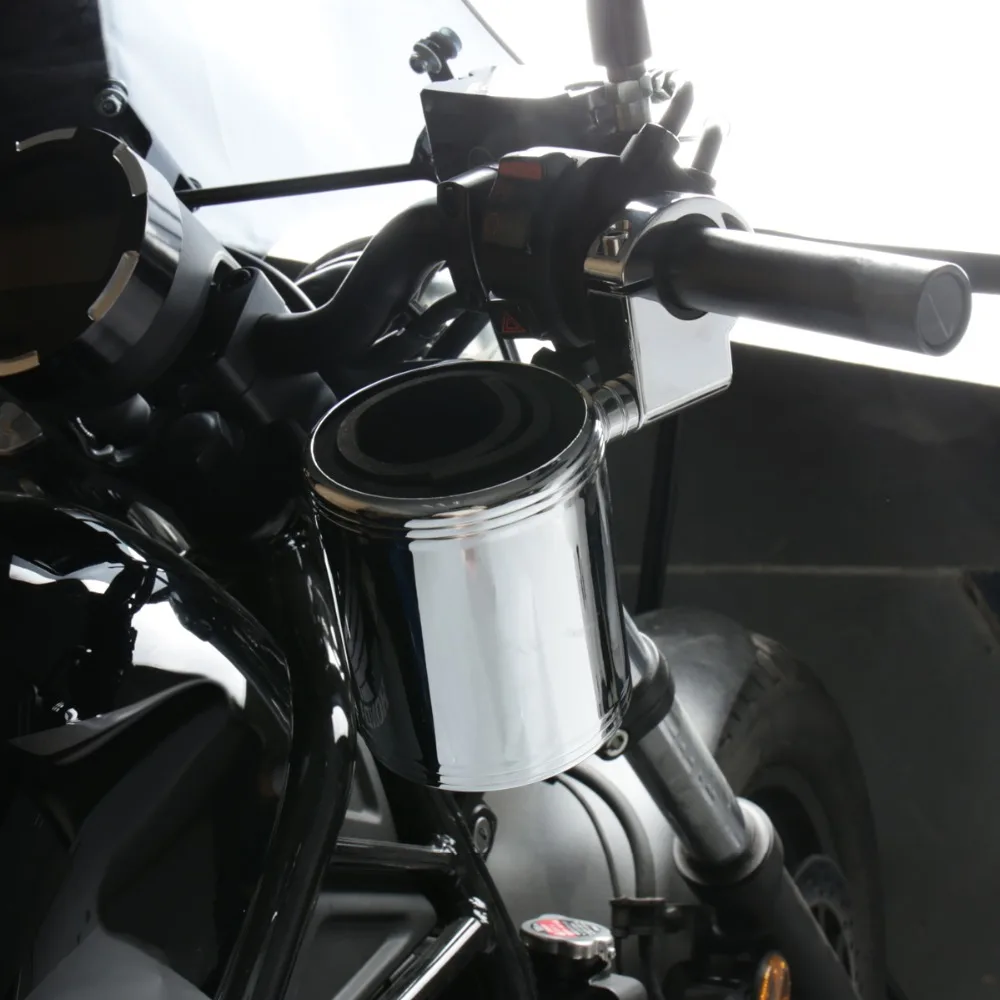 Универсальный хромированный Регулируемый подстаканник для мотоцикла HARLEY Touring