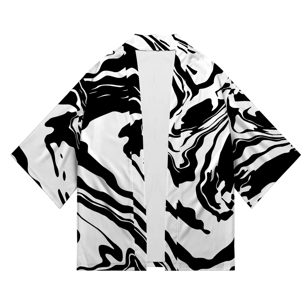 

Hot Sale Harajuku Kimono Men Fashion Casual Yukata Comfortable Kimono Popular Streetwear Personality Japan's clothing Tops