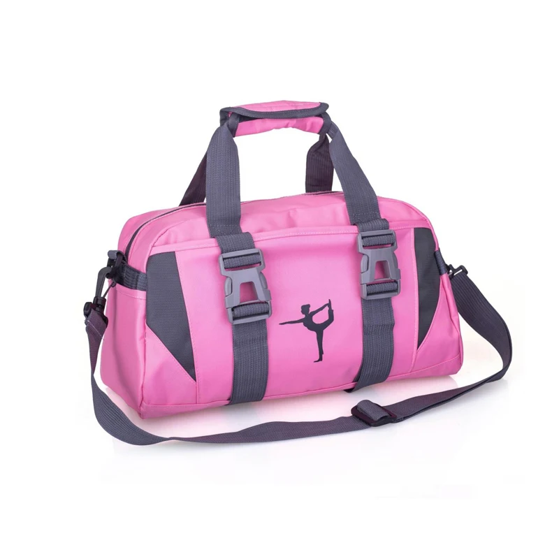 Профессиональная Большая спортивная сумка, женская спортивная сумка для йоги, мужская сумка для путешествий, тренировок, фитнеса, сумки для занятий спортом на открытом воздухе, сумки через плечо 25 - Цвет: pink