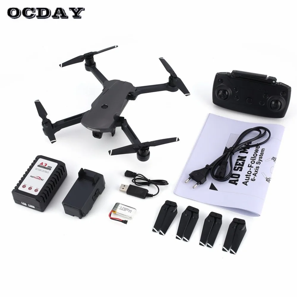 

CG033 2.4G RC Drone Foldable Brushless GPS FPV Quadcopter with 1080P Wide Angle Camera Follow Me One Key Return Gesture Selfie