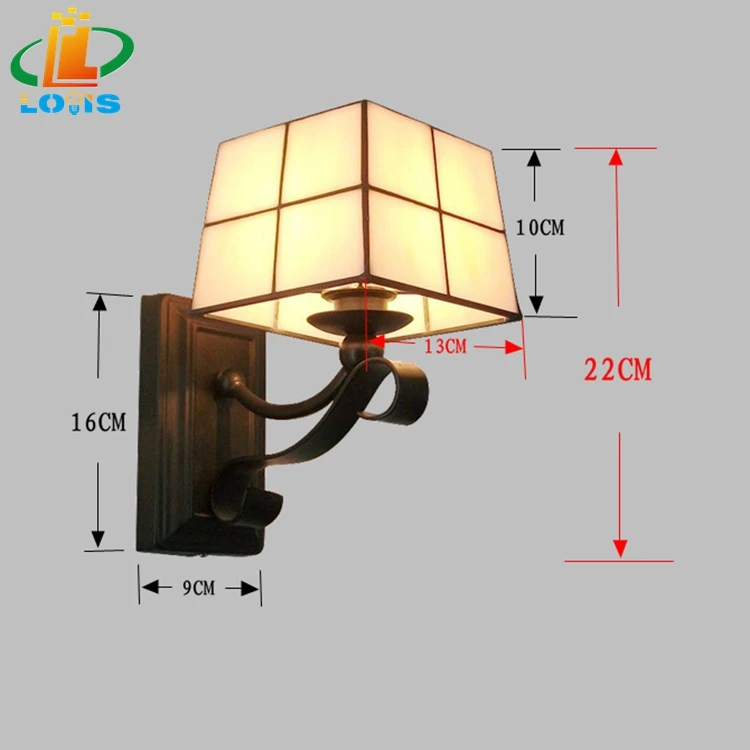 Современный минималистичный Настенный Светильник Тиффани прикроватный опал, стекло лампа прохода креативная Мода освещение задний коридор отель