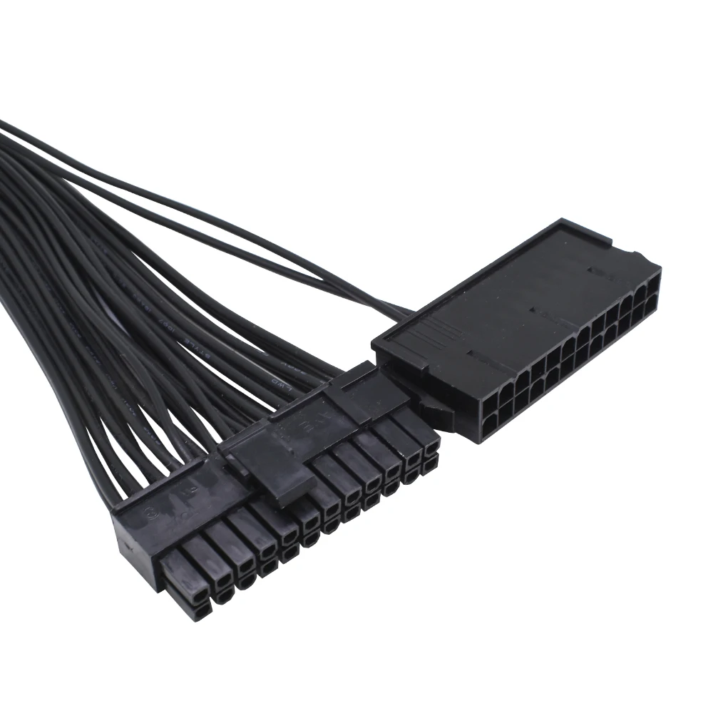 TISHRIC ADD3PSU 24Pin Molex Starter Extender ATX Dual PSU Power Supply Adapter Cable sync Synchronous For Bitcoin Mining Miner