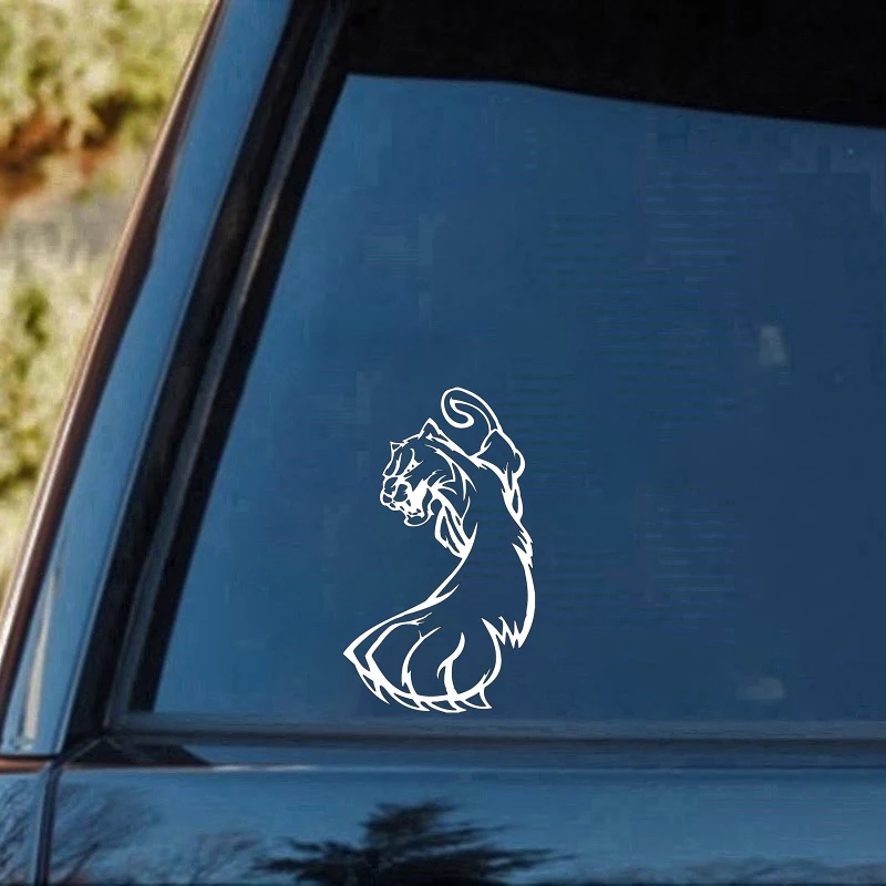 10cm*16cm Wild Cat Cartoon Car-Styling Car Sticker Vinyl Decor Decal Art Painting Car Stickers Vinyl Decor Decals