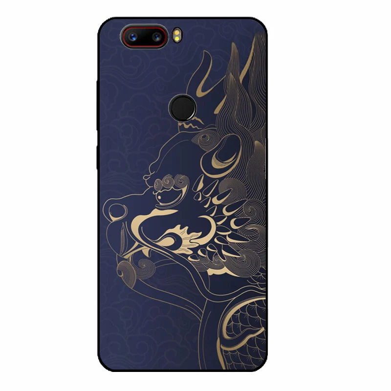 Чехол для Nubia Z17 lite Мягкая силиконовая задняя крышка из ТПУ в виде зверя Z17lite