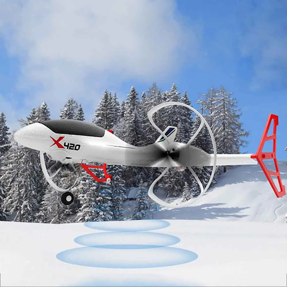 Новый Wltoys XK X420 RC самолет 2 4 г 3D/6 6CH 420 мм взлет посадка EPP аэробный пульт