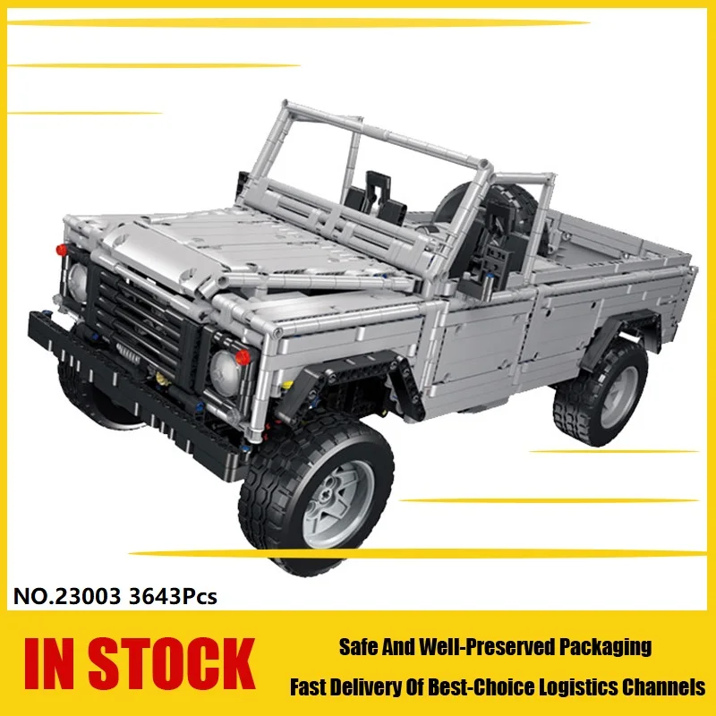 

23003 3643Pcs Technic series Creative MOC RC Wild off-road vehicles Building Blocks SUV toys For Kids gifts Compatible Legoing