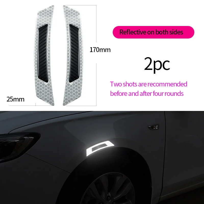 Автомобильная Наклейка 3D наклейка из углеродного волокна s Автомобильная наклейка s и Переводные картинки авто Светоотражающая полоса предупреждающий для автомобильного стайлинга Аксессуары для автомобилей - Цвет: Wheel eyebrow White