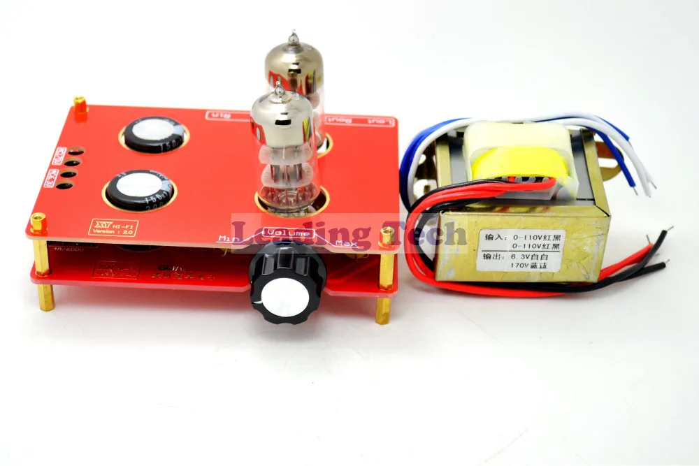 

6N3 Tube Hifi Buffer Audio Pre-amplifier Amp Board with Transformer