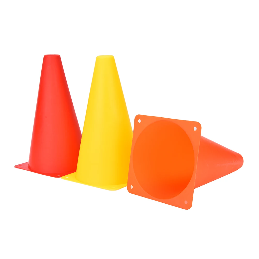 

1Pc 9" Anti-Wind Agility Football Training Cones Soccer Sports Field Drill Markers Skate Agility training Marker