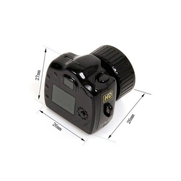 Миниатюрная мини-камера HD Видео Аудио Рекордер веб-камера Y2000 видеокамера маленькая DV DVR безопасность секретная няня Автомобильная Спортивная микро-камера с микрофоном