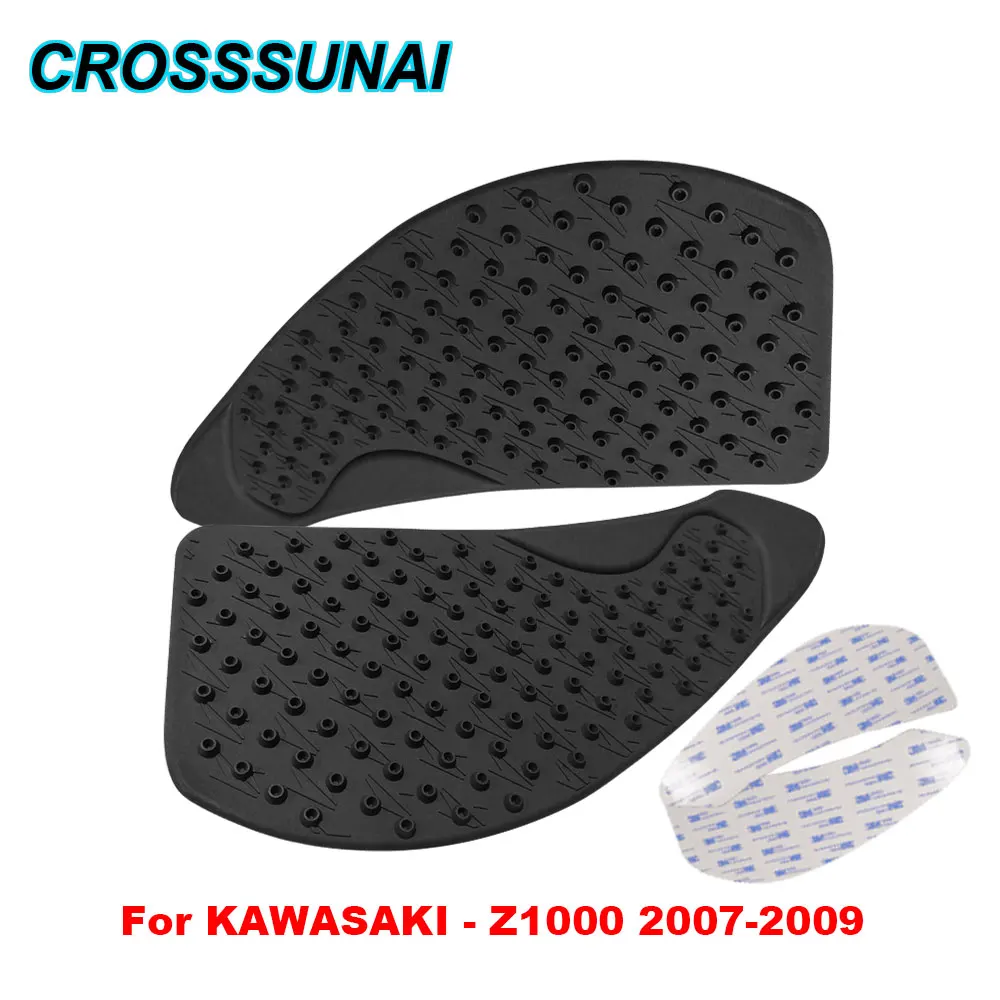 

Motorcycle Fuel Tank Sticker Gas Oil Anti Slip Sticker Moto Accessories Parts Protector Tank Pad For KAWASAKI Z1000 2007-2009