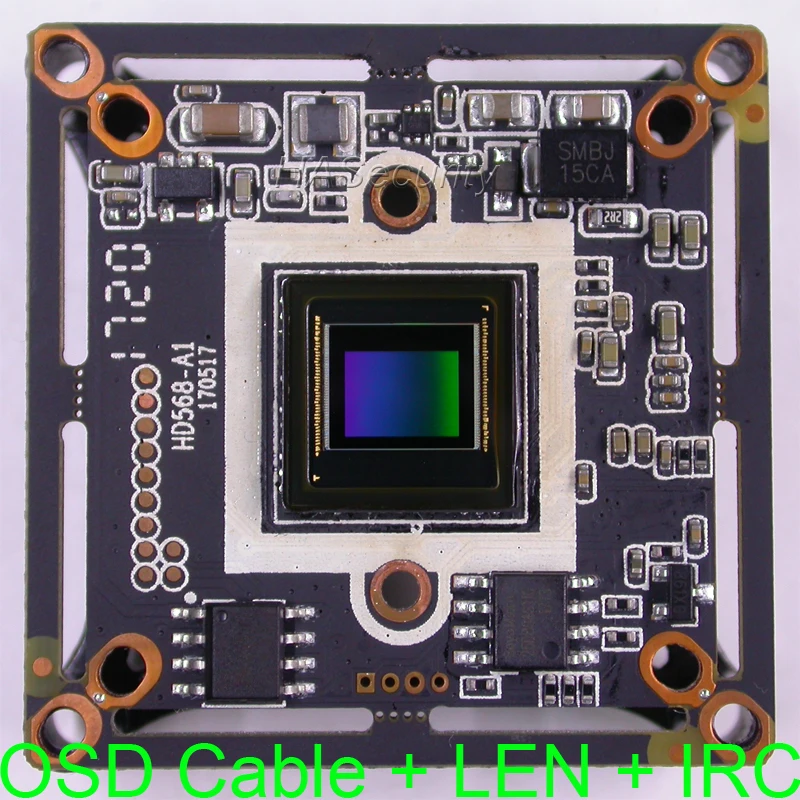 1/2 МП/МП AHD. 5 &quotAptina AR0521 CMOS датчик изображения + FH8538M CCTV модуль камеры печатная плата