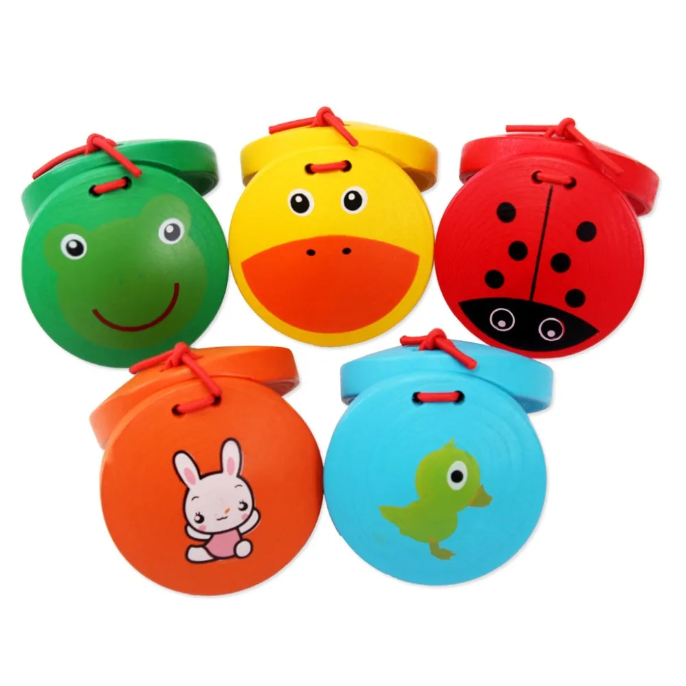 

Cartoon animal wood ring board sound music toys kindergarten children early education educational toys Montessori