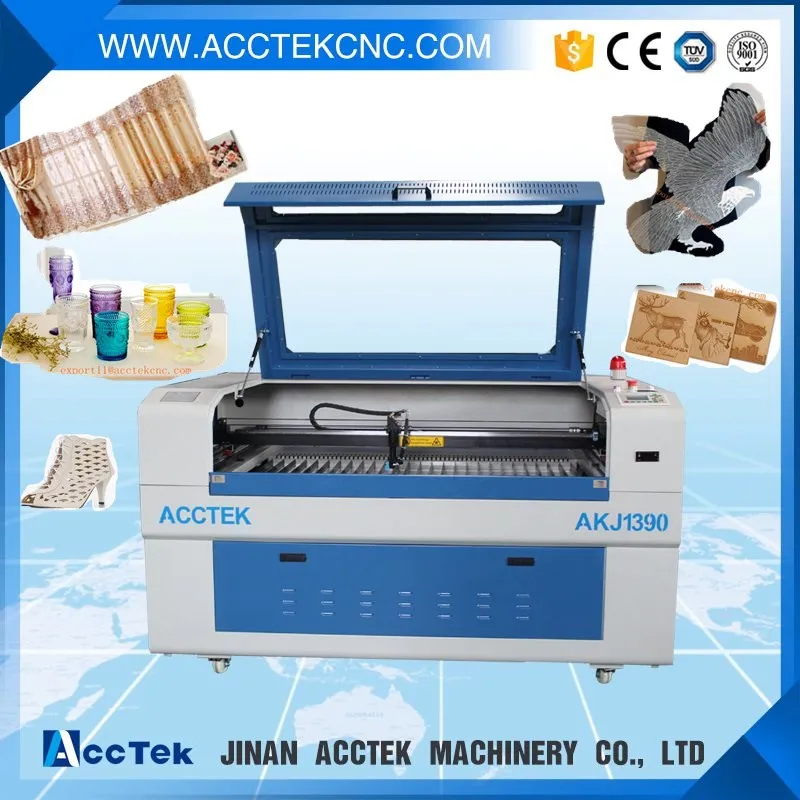 Laser Cutting engraving machine AKJ6040/6090/1325/1390 laser cutting jewelry |