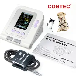 Contecmed CONTEC08A ветеринар Цифровой Ветеринарной Приборы для измерения артериального давления Мониторы 6-11 см манжеты spo2