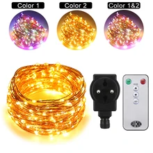 Dual-Color-30M 300LEDs Copper Wire LED String Lights Starry Lights For wedding Fairy Lights+UL CE Certified (US/EU/UK)Adapter Dual-Color-30M 300LEDs Copper Wire LED String Lights Starry Lights For wedding Fairy Lights+UL CE Certified (US/EU/UK)Adapter