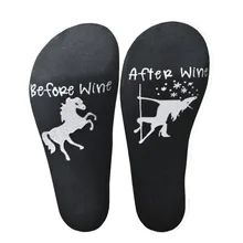 Мужские забавные новые прикольные носки забавные женские креативные носки с буквенным принтом хлопковые черные классные носки