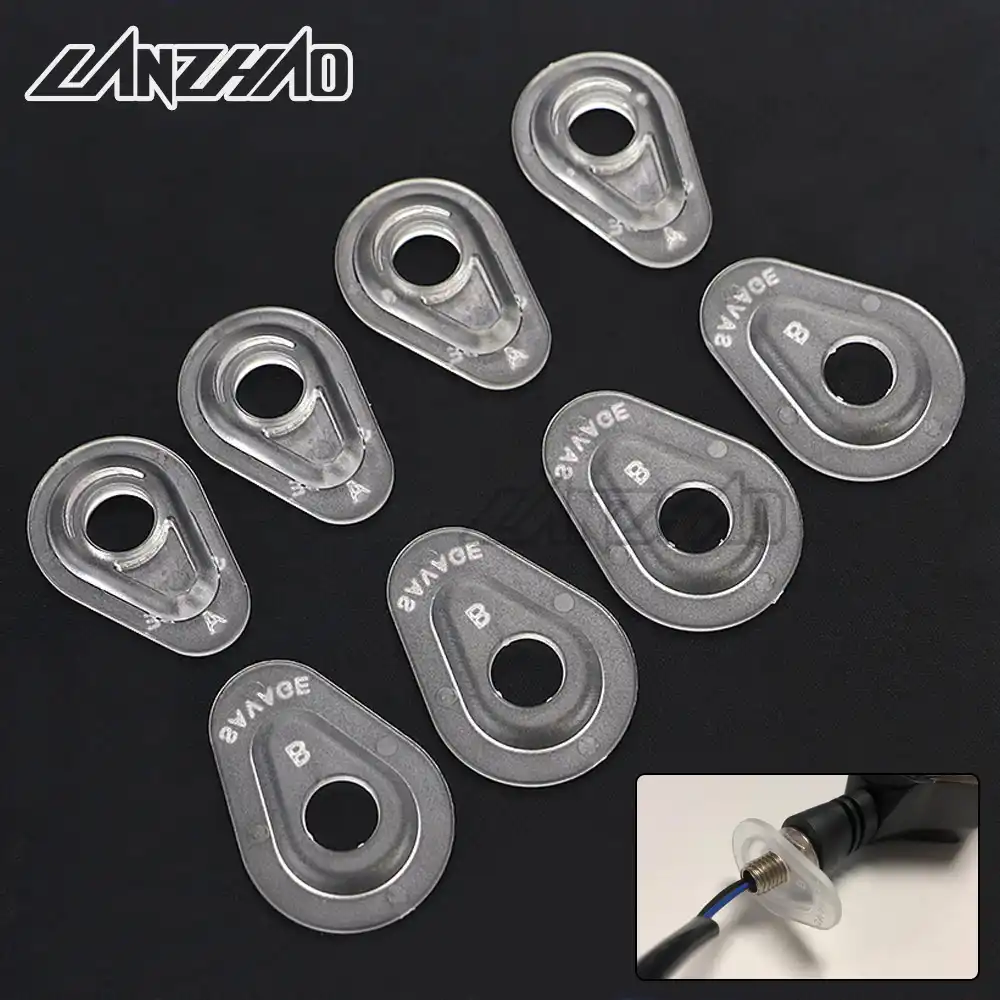 Acier INDICATEUR Adaptateurs//entretoises pour s/'adapter à YAMAHA MT07 MT09 MT10 YZF R1 R6