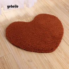 Yebeile ковер в форме сердца детский стул Подушка детский сад ковер любовь коврики для гостиной, ванной комнаты и кухни