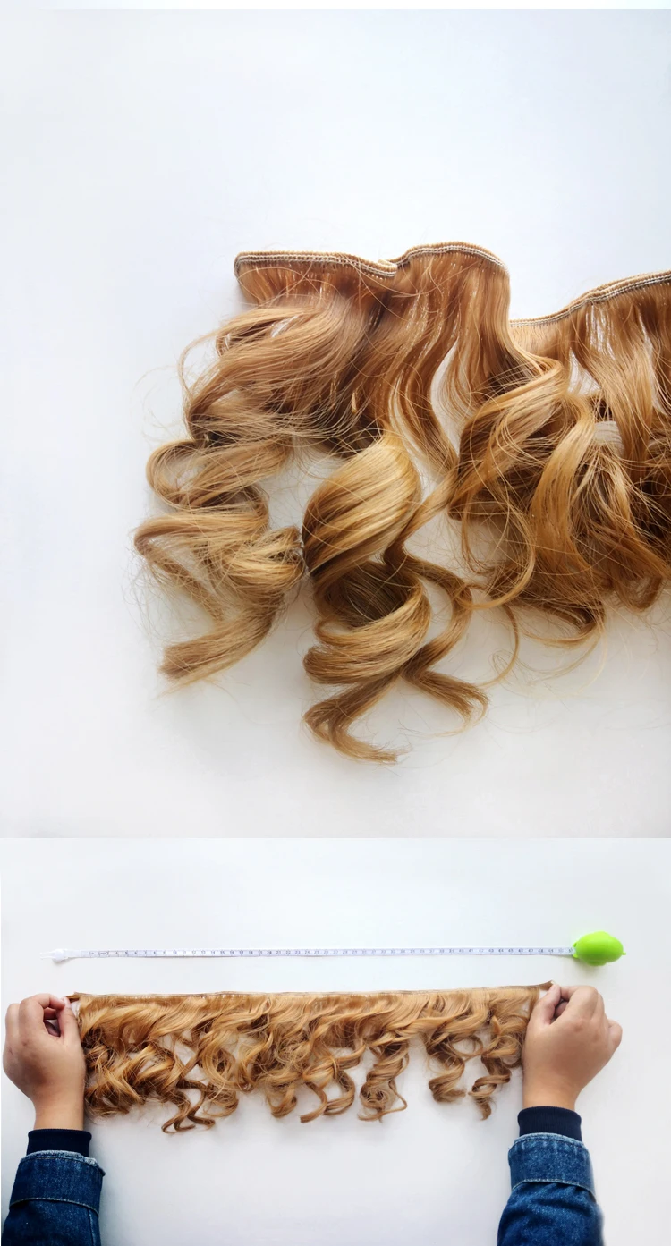Msiredoll bjd парик аксессуары 1 шт. 15*100 см волосы куклы для 1/3 1/4 1/6 1/12 вьющиеся кукольные волосы bjd парик diy