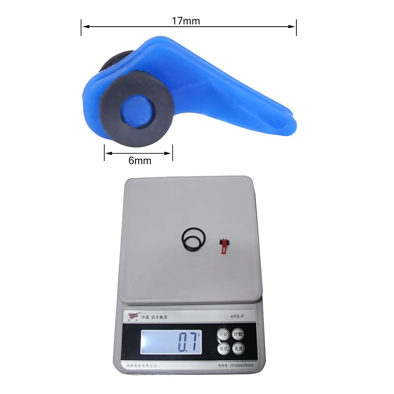 10Pcs / lot  Plastic Hook Keeper for Fishing Rod Pole Fishing Tools Lures Safety Holder Fishing Tackle Rod Clip O-shaped Ring