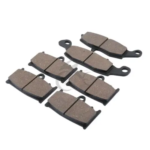 6 pcs Rear &amp Front Semi Brake Disc Pads Set Kit For KAWASAKI VN 2000 VULCAN / CLASSIC | Автомобили и мотоциклы