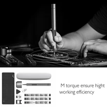 Mini Electric Screwdriver Cordless Power Screw Driver Kit with LED Light Lithium Iron Battery Operated Screwdriver Bit