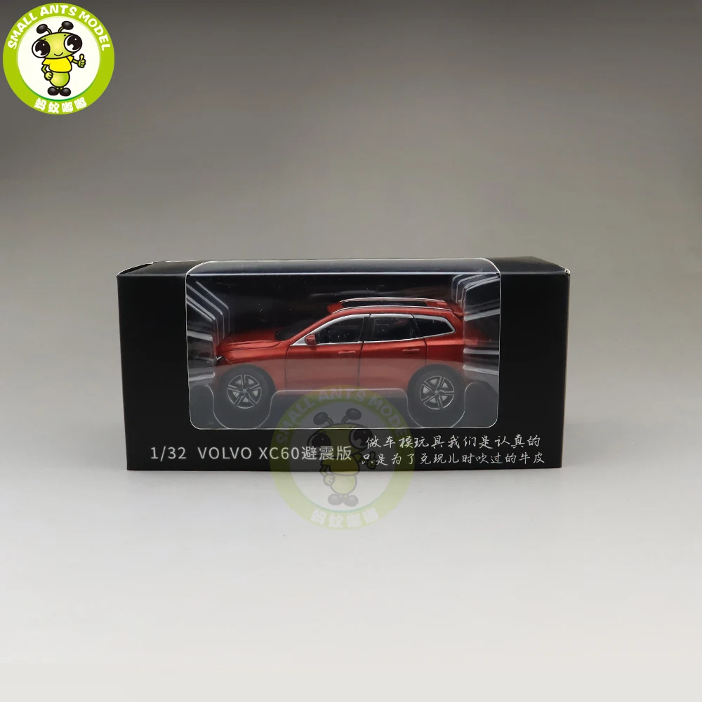 1/32 JACKIEKIM NEW Volvo XC60 Shock Absorption Diecast Model CAR SUV Toys for kids Boy girl Gifts