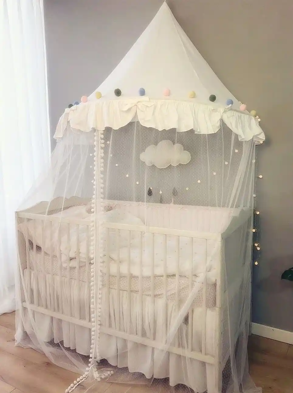 Kids Play Tent Girl Princess Baby Toy Tent Teepees For Children Canopy Bed Curtains Baby Room Decoration Reading Corner Decor