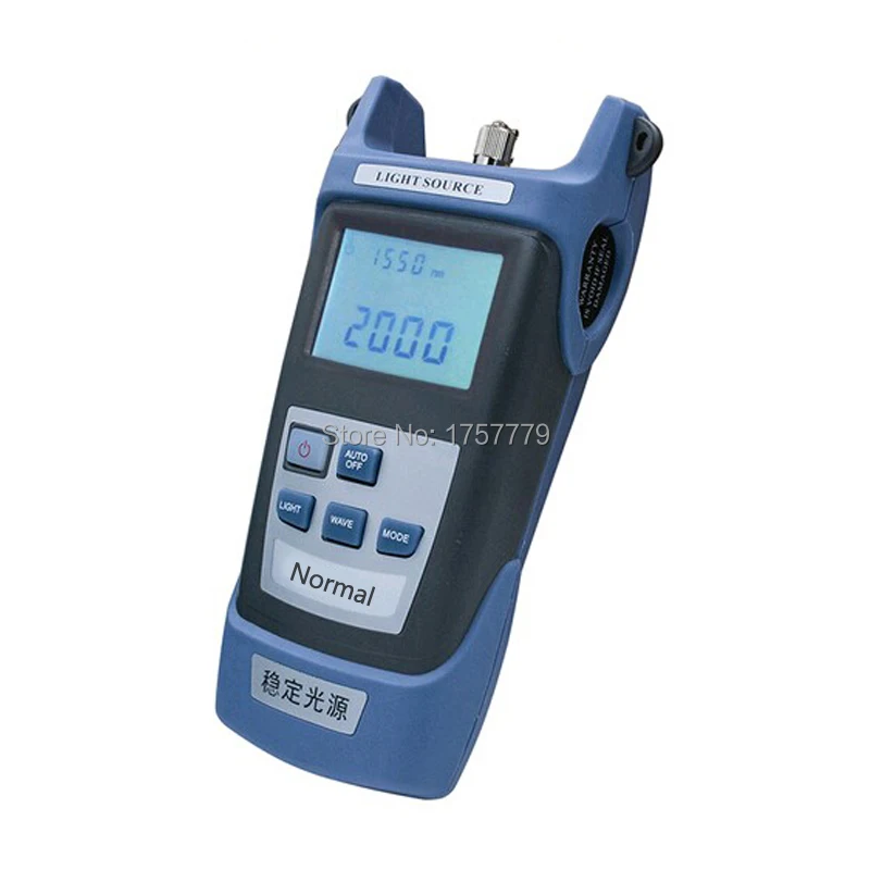 

Hand-held optical light source Red light source, handheld stable light source FTTH Fiber Tester communication instrument