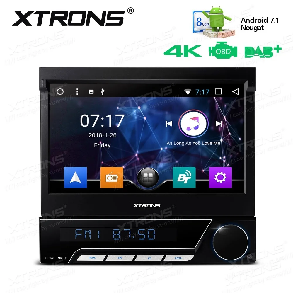 Excellent 7" Android 7.1 Nougat OS One Din Car Navigation GPS 1 Din Car Radio Single Din Car DVD Multimedia with 2GB RAM 32GB ROM 1