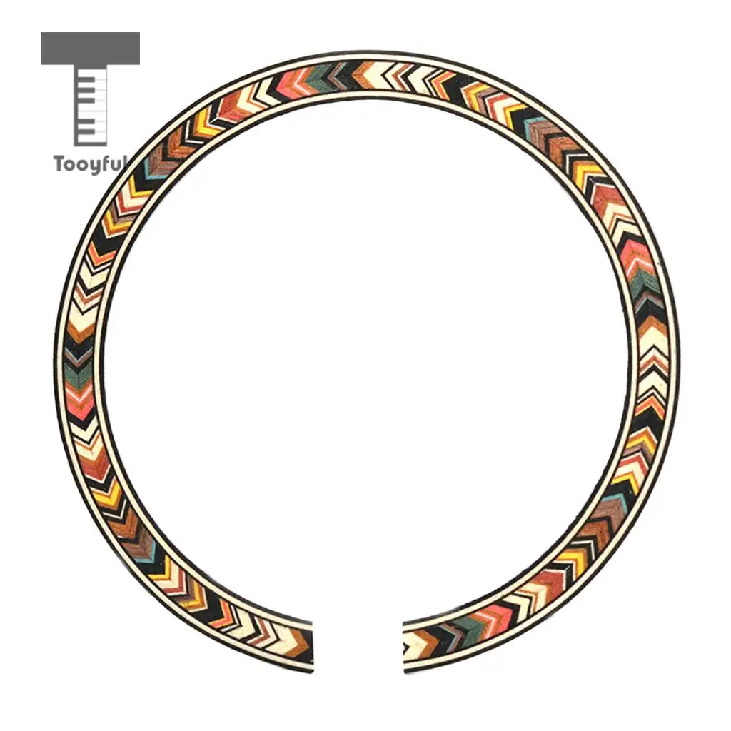 Tooyful  B-77 Soundhole Decal Sticker Acoustic Guitar Decoration Replacement