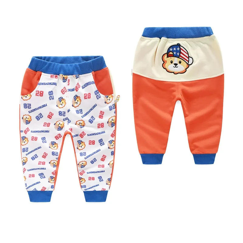 New Baby Boys Pants Kids Harem pants Autumn cartoon Cotton Pants