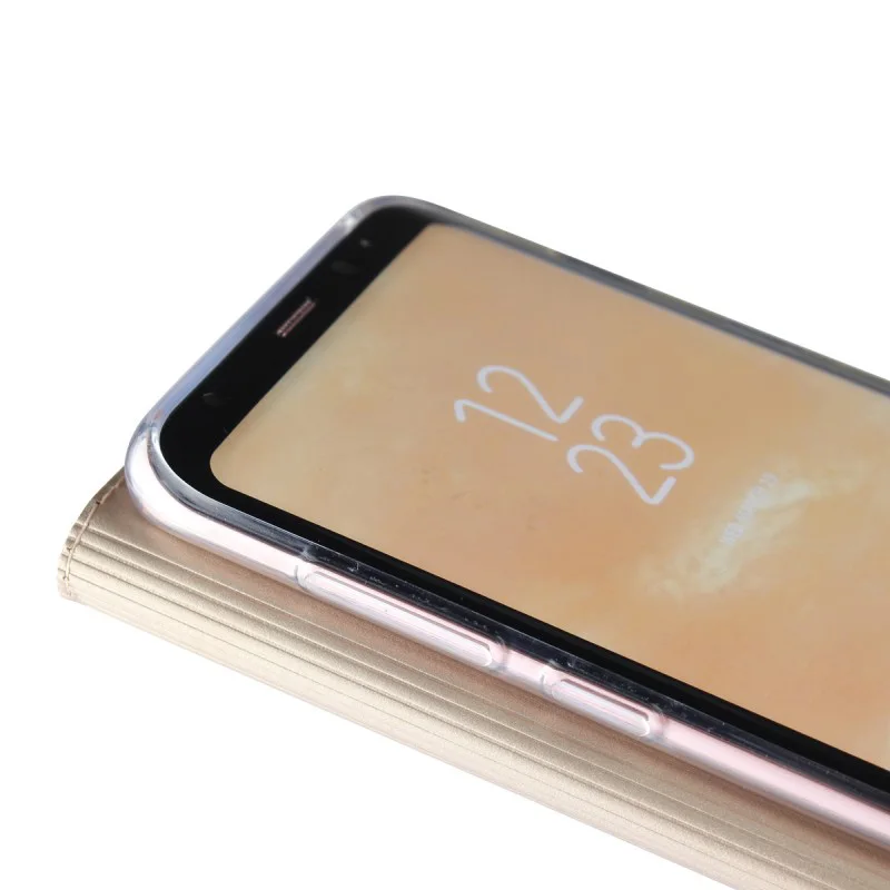 Чехлы бумажники чехол магнитный силиконовый слот для карт Samsung S10 S9 S8 Plus S7 Edge A3 A5 A7