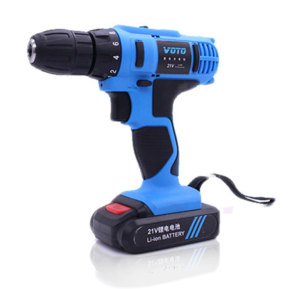 Rechargeable Electric Mini  Cordless Drill Cordless Screwdriver Set Multi-functional Household Tool electric woodworking tools