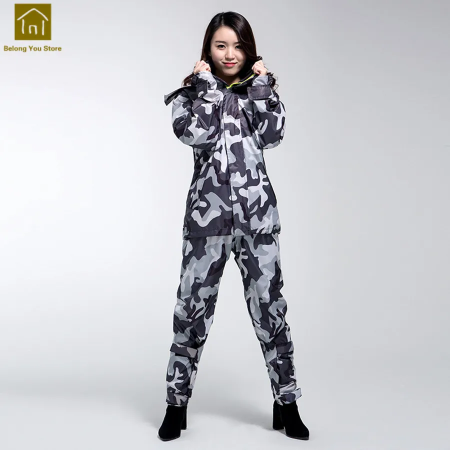 Waterproof Raincoat Motorcycle Rain Suit Fishing Clothes