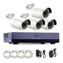 4CH 1080 P PoE, сетевые видео безопасности Система наблюдения CCTV 2.0MP PoE Камера 8CH 1080 P видеонаблюдение NVR безопасности Системы