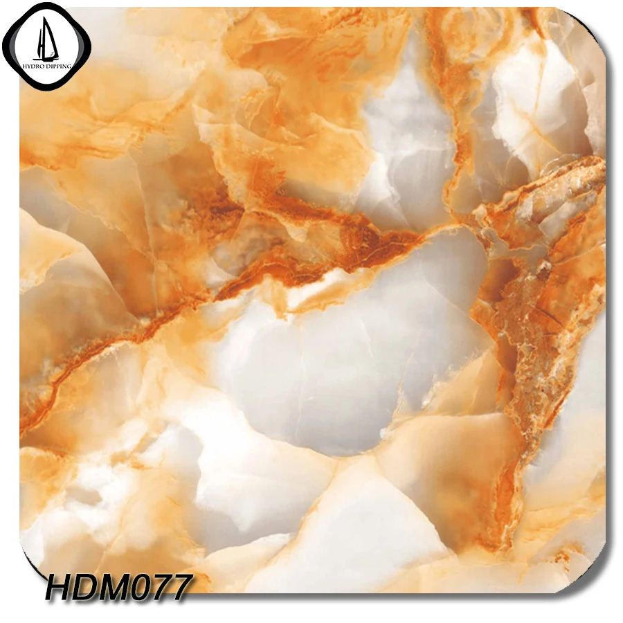 

Hot Sale Hydro ArtsHydrographic Film HDM077 Marble Splash Pattern Liquid Image 0.5M Width 10M 20M length Hydro Arts Film