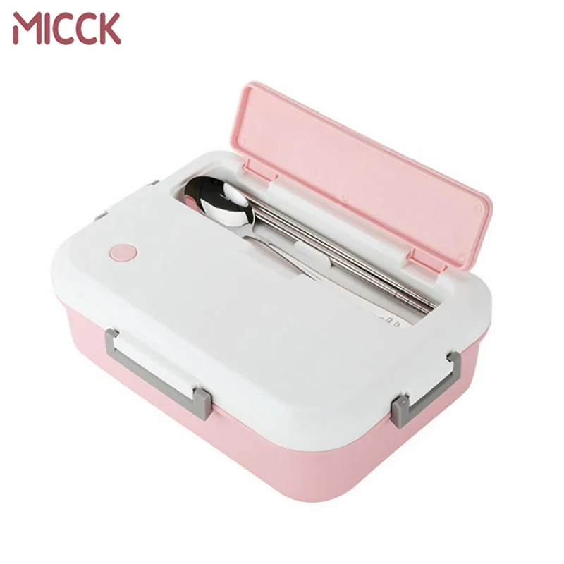 

MICCK Lunch Box BPA FREE Eco-Friendly Food Container With Tableware Bento Box for kids adult school Office picnic Microwavable