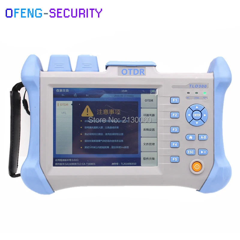 

OTDR TLO-300 OTDR 1310/1550nm 30/32dB,Integrated VFL