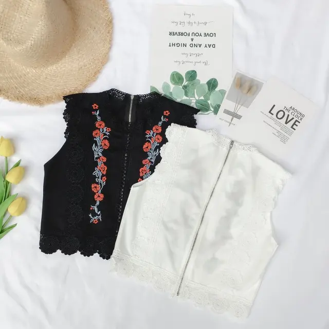 Damska koronkowa kamizelka bez rękawów Casual Tank bluzka w stylu Vintage haft koronki na co dzień miękkie topy kobiet Ma457 tanie tanio Kobiety Poliester COTTON Szyfonowa Tank tops REGULAR Floral women tank tops Mairuker women summer tank tops polyester chiffon Damska koronkowa kamizelka bez rękawów Casual Tank bluzka w stylu Vintage haft koronki na co dzień miękkie topy kobiet Ma457 tanie tanio Kobiety Poliester COTTON Szyfonowa Tank tops REGULAR Floral women tank tops Mairuker women summer tank tops polyester chiffon