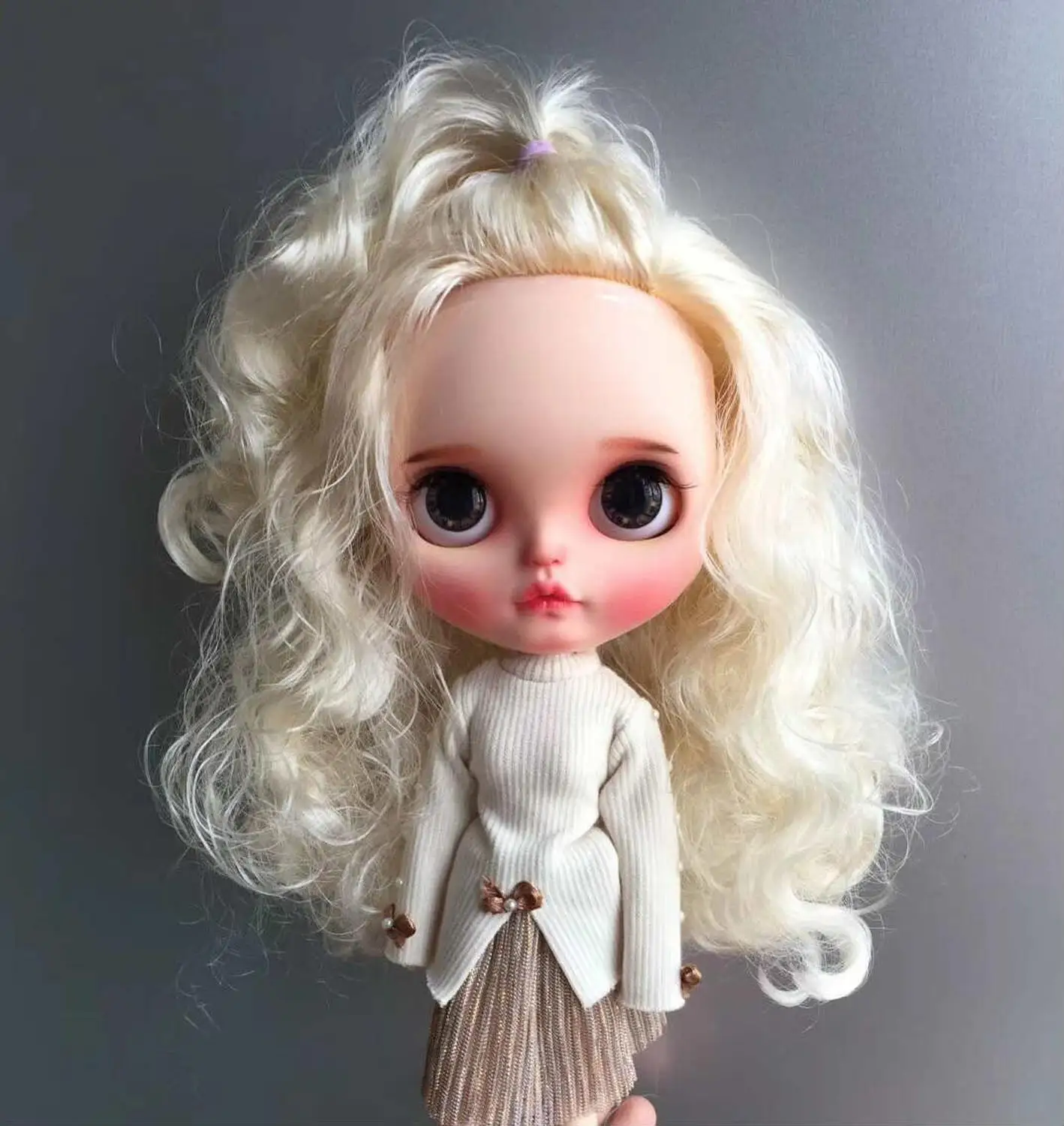 Кастомизация кукла Обнаженная blyth кукла милая кукла 20190306 - Цвет: the whole dolls