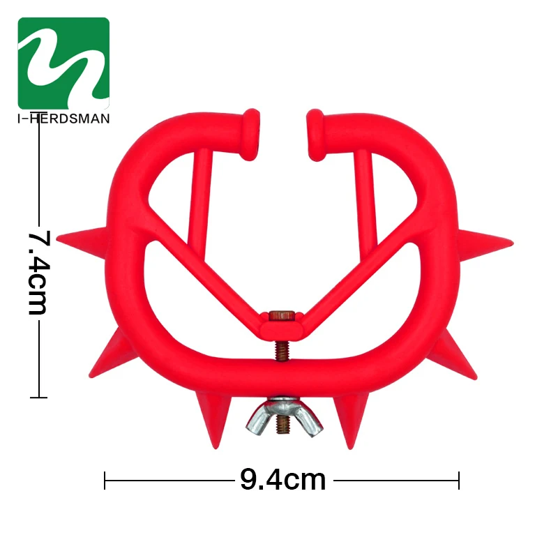 2 шт. прочный говяжий нос шипы клип Weaned теленок отжимание предотвращает Питание Молоко перестанет есть молоко анти сосание доя