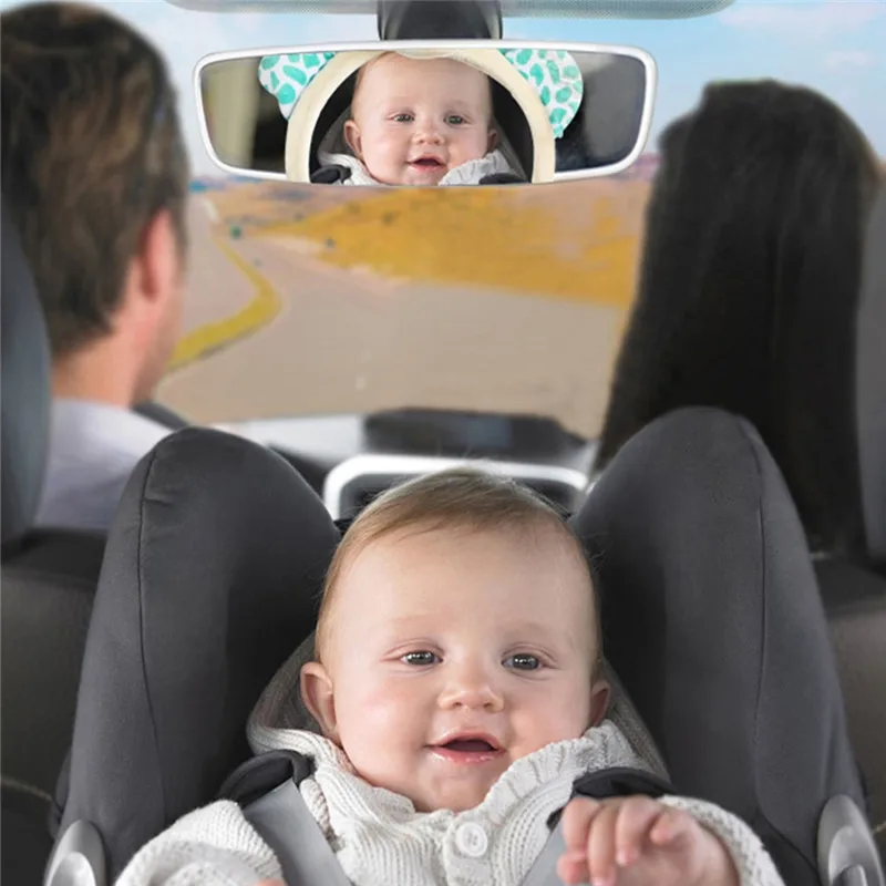 Зеркало с легким обзором для младенцев, регулируемое автомобильное заднее сиденье, детский монитор для детей ясельного возраста, детское зеркало заднего вида, безопасность#292146