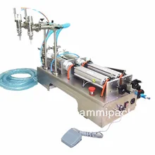 В переменного тока, 50-500 мл полуавтоматическая пнеаматический жидкостная машина для фасовки в саше